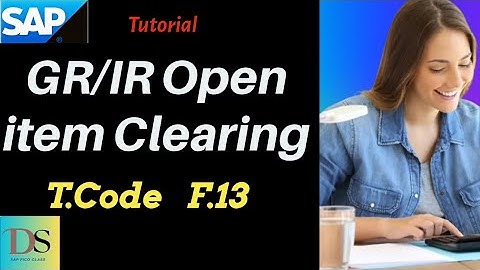 Part-24 | GRIR Clearing F.13 | S4HANA FICO Config Guide | DS SAP FICO CLASSES |