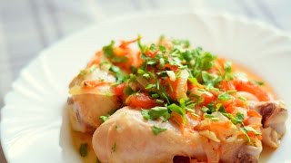 Чахохбили из курицы. Рецепты из курицы / Chakhokhbili Чахохбили из курицы. Рецепты из курицы / Chakhokhbili