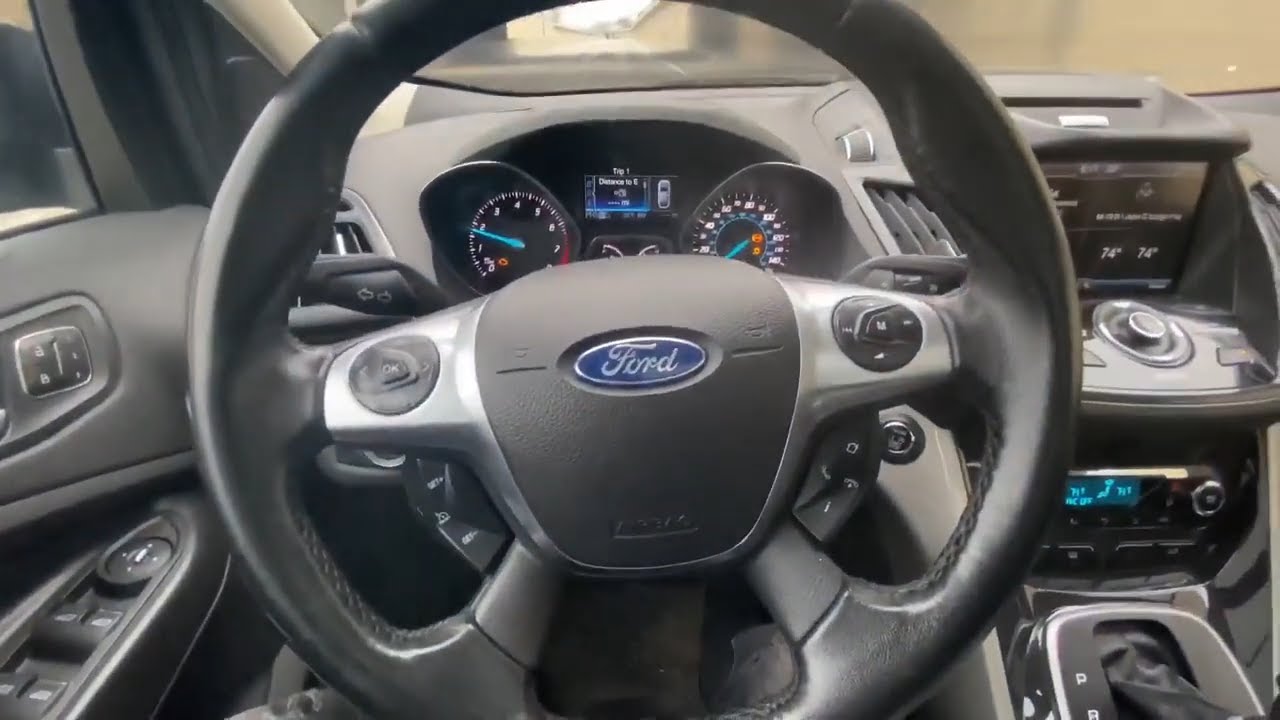 2013 FORD ESCAPE • CHECK ENGINE LIGHT • ABS LIGHT • SPEEDOMETER NOT