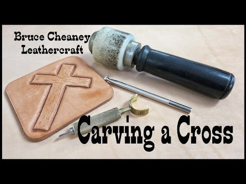 Leather Craft Session: HOW TO STAIN LEATHER - ANTIQUE LEATHER