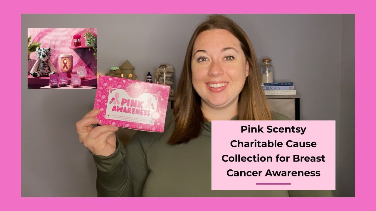 SCENTSY Breast Cancer Awareness Pink Collection Available 10/1/2023