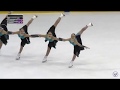 ISU World Junior Synchronized Skating Championships // First place Free Skating