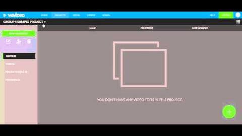 Collaboration in WeVideo