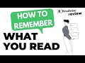 Remember EVERYTHING You Read With THIS App