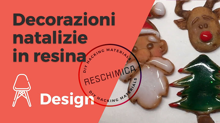 Come creare delle decorazioni per l'albero in Resina
