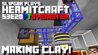 HermitCraft FTB Monster - How to make Clay!!! ( Minecraft Feed The Beast Let's Play ) S3E20