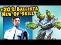 New 20 ballista spectre skill  king of yamantau  war robots wr