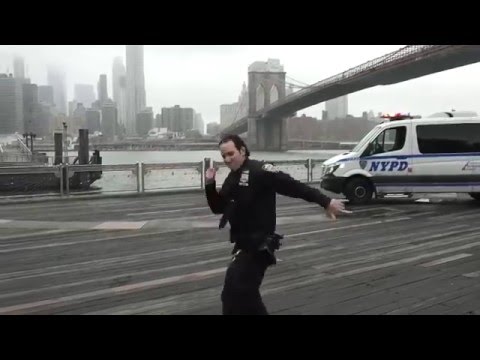 NYPD Running Man Challenge