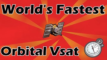 Worlds Fastest VSAT?!
