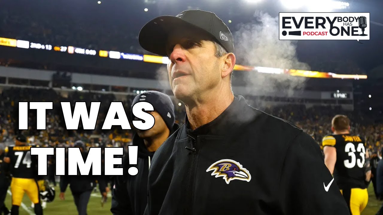 It Was Time For The Ravens and John Harbaugh To Split: Everybody Has One 1/7