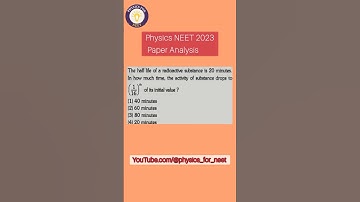Physics mcq asked in NEET UG 2023 with answer and explanation by J Akhter Sir #shorts