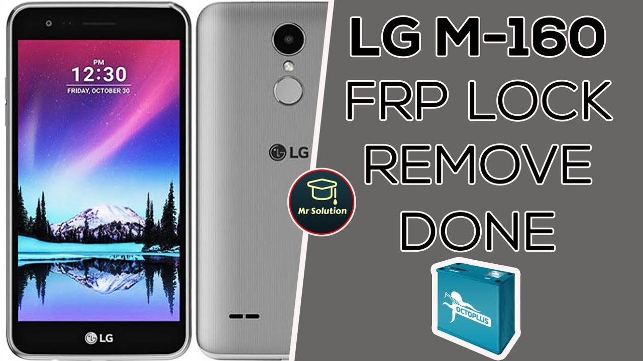 LG M160 FRP LOCK REMOVE (GOOGLE ACCOUNT BYPASS DONE ) BY OCTOPUS LG