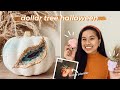 DIY Colorful Halloween Dollar Tree Home Decor | Geode Pumpkin + Skull Planter FOR BEGINNERS!