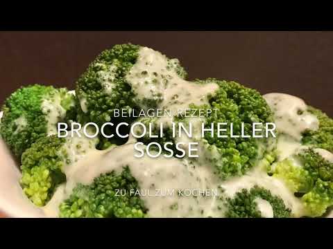 Beilagen Rezept Broccoli in heller Soße