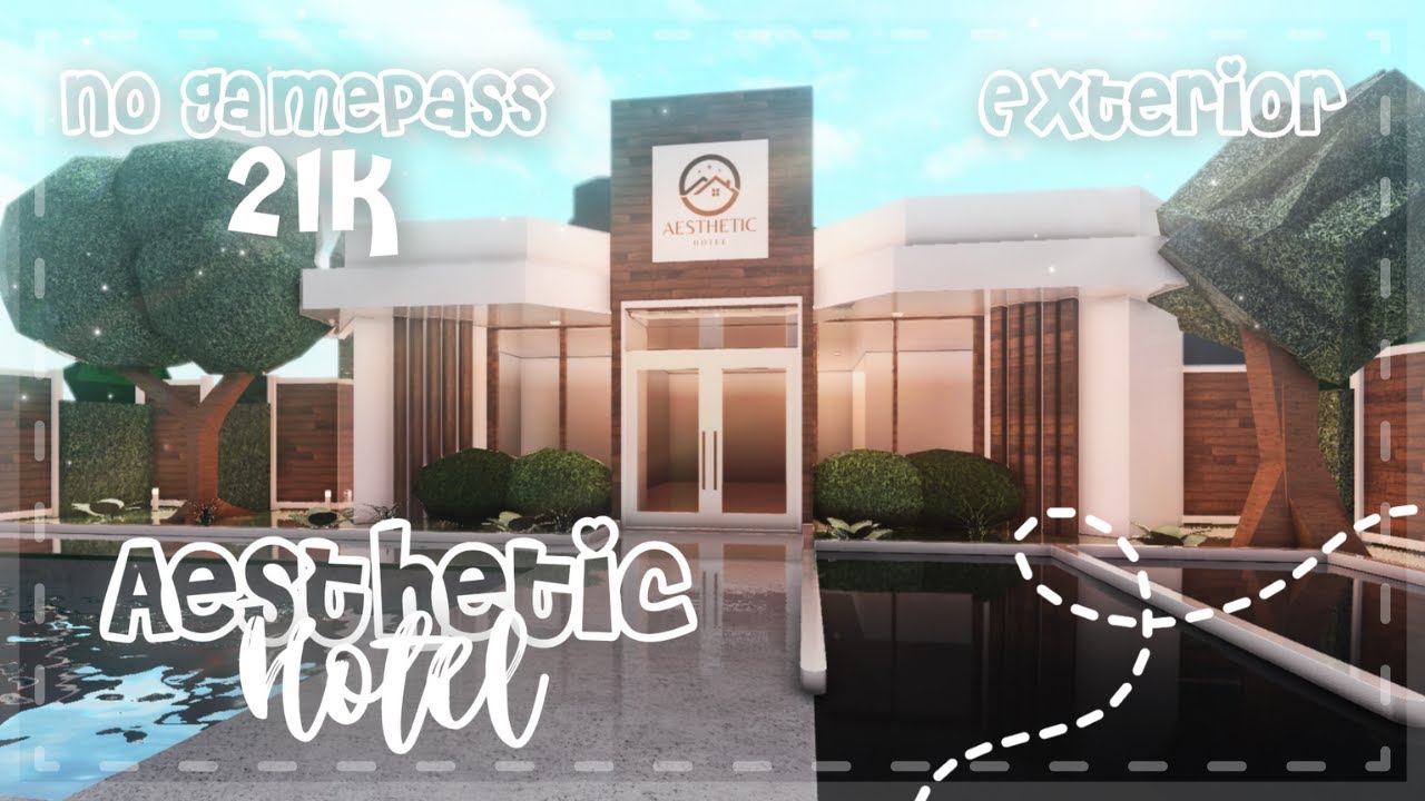 No Gamepass Mini Starbucks ☕, 30k, Speedbuild & Tour, Roblox Bloxburg