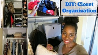 DIY Home Project: Closet Organization