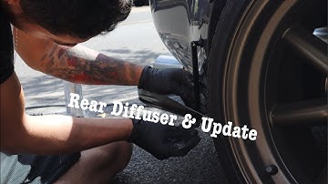 Mazda mx5 nc NEW rear diffuser and update