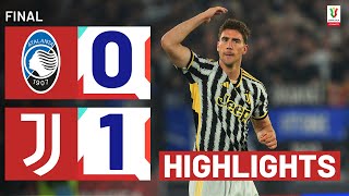 ATALANTA-JUVENTUS 0-1 | HIGHLIGHTS | Vlahovic wins it for Juve! | Coppa Italia Frecciarossa 2023/24 image