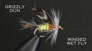 Grizzly Dun Winged Wet Fly