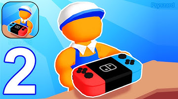 My Toy Shop - Gameplay Walkthrough Part 2 Stickman Toy Shop Idle Market Max Upgrade (iOS, Android)