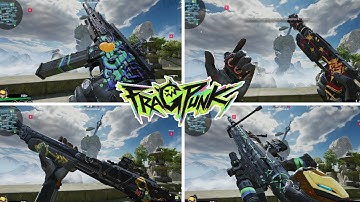 Fragpunk - (ALL Weapons Showcase) (Weapon Inspects, Animations, Sound Effects, etc.)