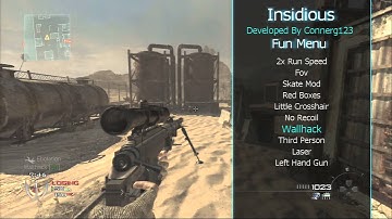 MW2 Insidious Mod Menu [1.14] Admin Given