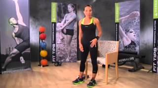 How to do a perfect tricep dip - Herbalife Fit Tips by Samantha Clayton