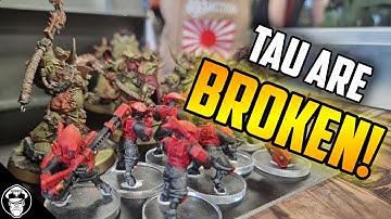 No One Believed me NEW Tau Are BROKEN! So I Took Them to a Tournament to Prove it... | Warhammer 40K