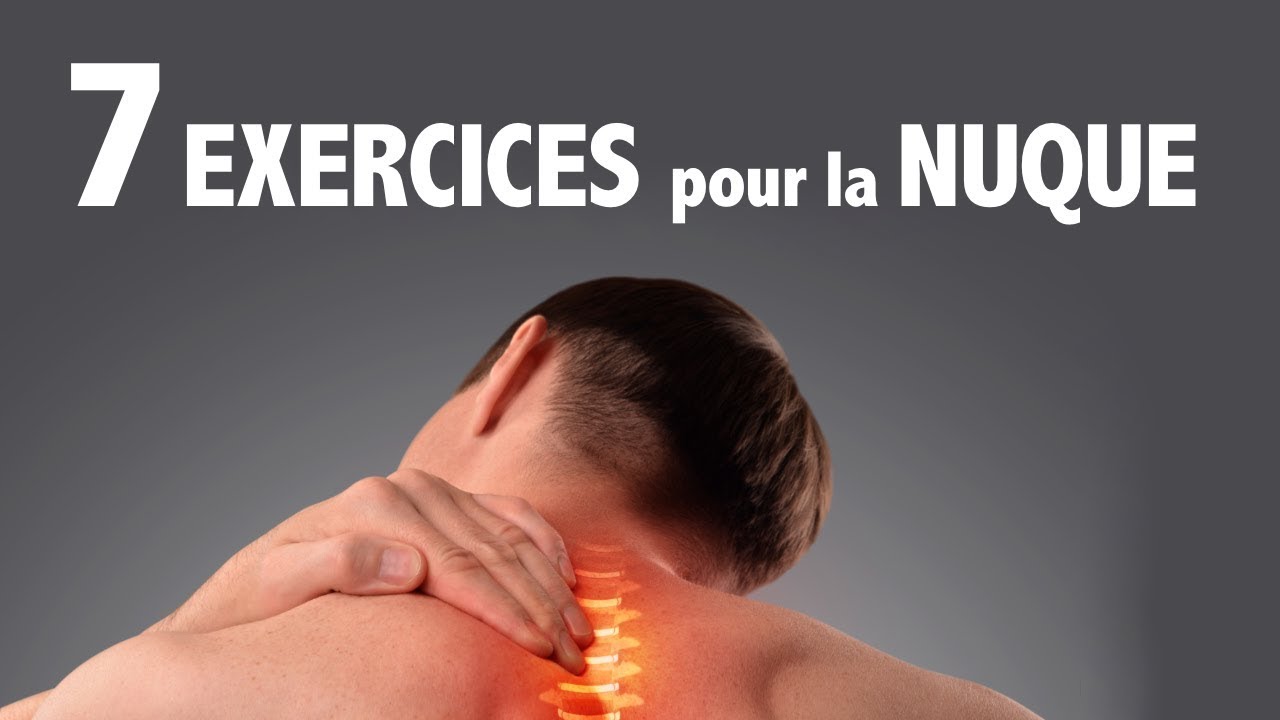 7 exercices pour détendre la nuque!