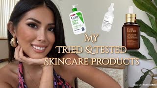 Tried and tested skincare products| katesorandom