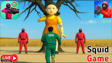 Squid Game🔥 K-Sniper Challenge 3DAndroid Gaming🔥#subwaysurfers #live #shortsfeed #shorts #viral