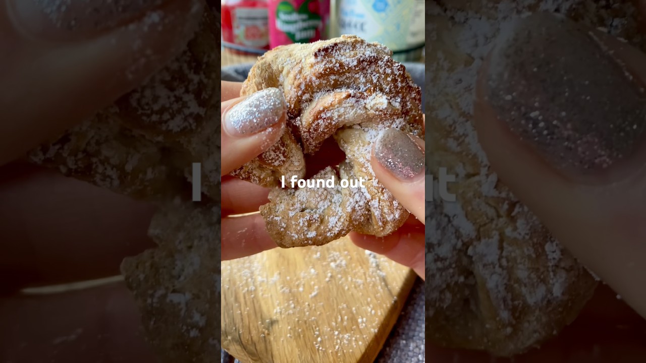 Strawberry jam twists | Greek yoghurt | bread recipe | air fryer | life kitchen hack