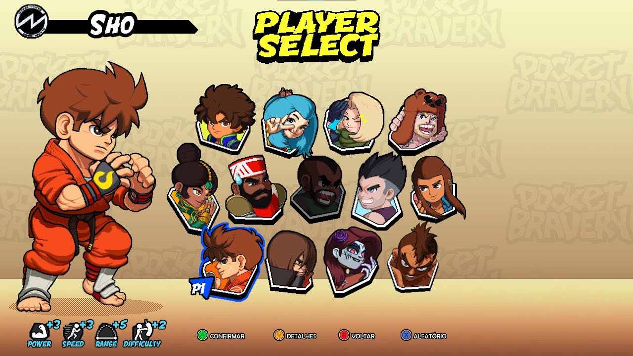 Pocket Bravery (PC) Sho Kamui - Arcade Mode [Longplay]