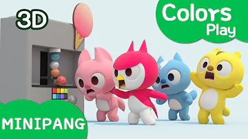 Learn colors with | Colors Play | vending ice cream and honey ice-cream! | Miniforce Kids Play