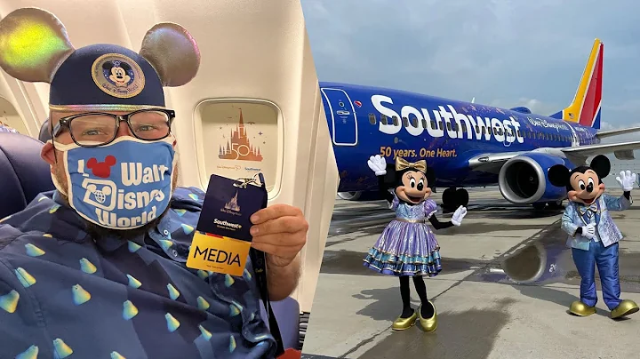 Walt Disney World 50th Anniversary Airplane | Flyi...