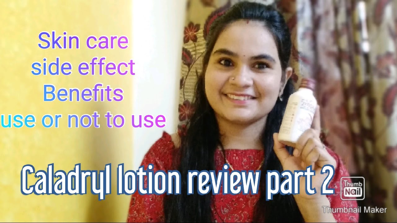 caladryl lotion review explain in hindihow to get pimple free skin