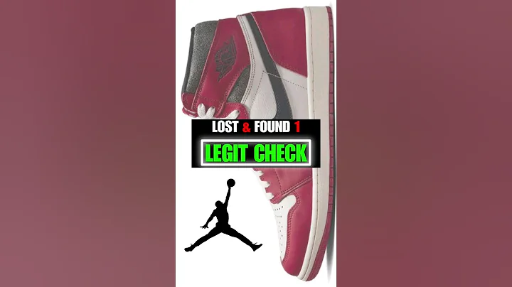 Lost & Found Jordan 1 LEGIT CHECK | 🔴✅️⚫️