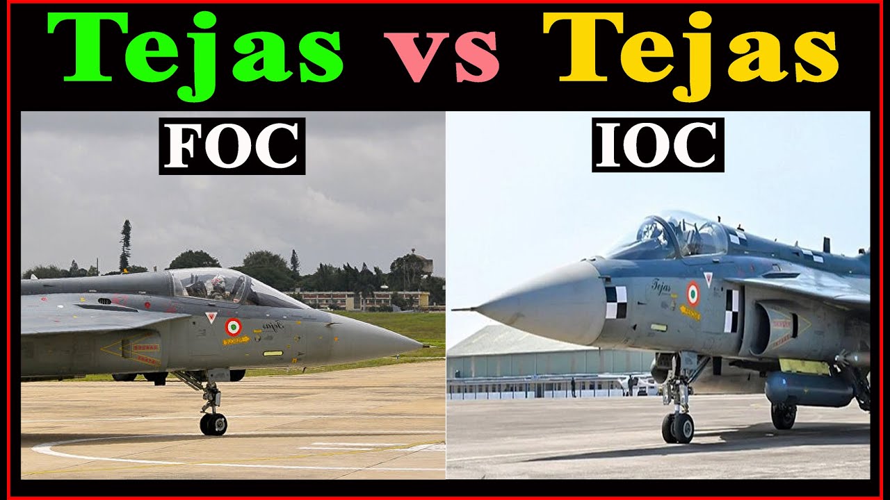 LCA Tejas vs LCA Tejas. Difference Between IOC Tejas and FOC Tejas