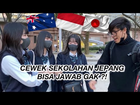 SEKOLAHAN JEPANG LUCU2 BISA JAWAB AKU KASIH DUIT!!