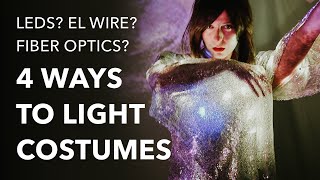 Light Up Costumes & Cosplay with LEDs, El Wire, or Fiber Optics: DIY Costume Lighting Tips