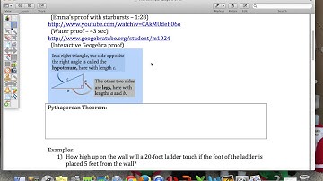 Day 1: Pythagorean Theorem