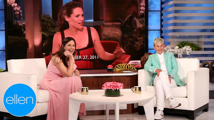 Jennifer Garner Takes a Walk Down Ellens Memory Lane