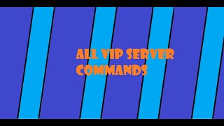 All VIP Arsenal commands