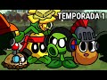 Las aventuras del lanzaguisantes en pvz   temporada 1 peatown vs zombis