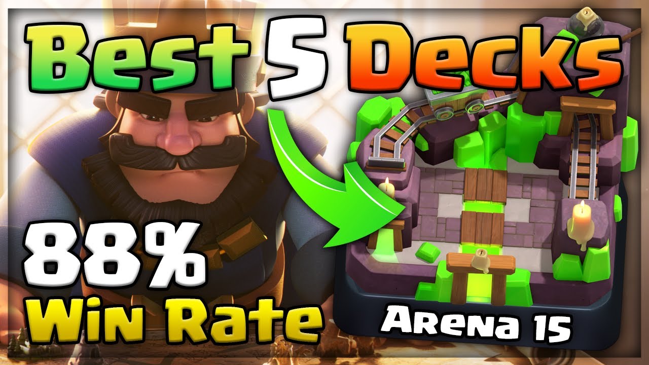 Best Deck Arena 15 Clash Royale! 💪🏻 