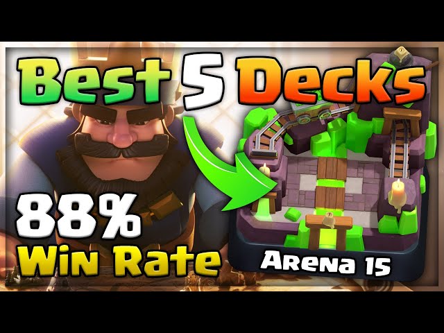 Rate this deck for arena 15 play and some feedback would be greatly  appreciated! : r/ClashRoyale