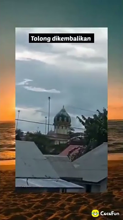 Video Lucu Tongkat Masjid Hilang