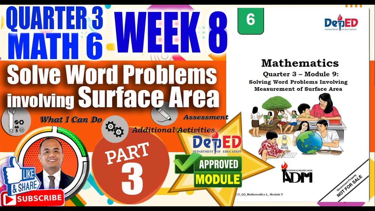 Solving Problems Involving Surface Area