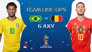 FIFA 18_|Brazil vs Belgium| |FIFA WORLD CUP 2018| |Quarter Final|#football #gaming