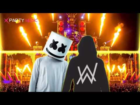 Dj Alan Walker Vs Dj Marshmello - Alone Vs Faded Breakbeat Remix 2017